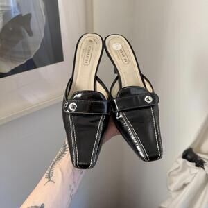 Vintage Coach Camryn Mules